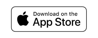 This is an image of the Apple App Store logo. The logo is a rounded rectangle with a white background and black text. The text reads “Download on the App Store” with the Apple logo on the left side.